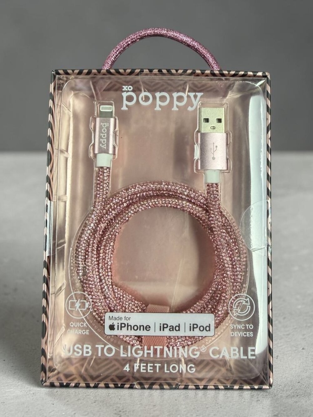 XO POPPY USB LIGHTNING CABLE IPHONE